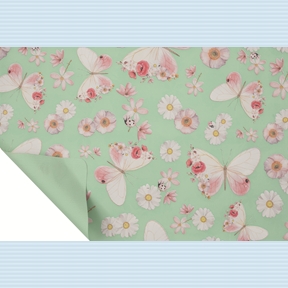 Bobine perla alissa vert amande 0.80 x 40m