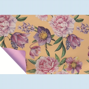 Bobine perla peony écru 0.80 x 40m