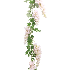 Guirlande glycine rose 180cm
