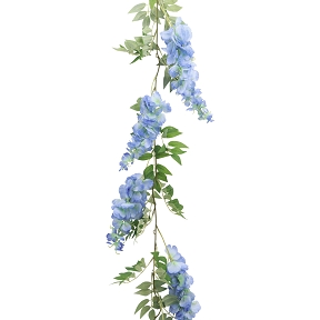 Guirlande glycine bleu 180cm