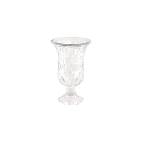 Vase verre venise transparent ø12 ht 19cm