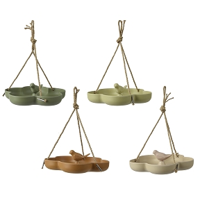 1 x Mangeoire oiseau à suspendre couleur