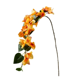 Branche bougainviller orange 78 cm