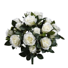 Piquet de rose crème 51 cm