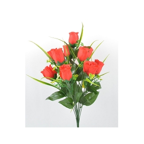 PIQUET ROSES ACHILLEA HERBE ASS 4 COULEURS 45 CM