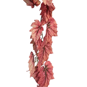 Guirlande begonia rex rose 135 cm