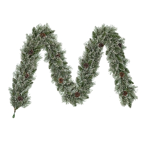 Guirlande sapin artificiel givrée 270cm
