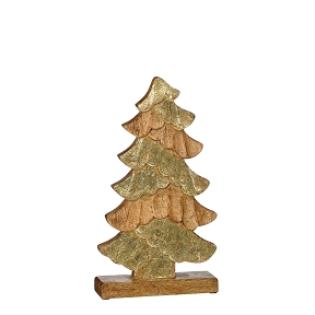 Sapin bois sur socle naturel-champagne