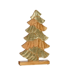 Sapin bois sur socle naturel-champagne