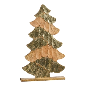 Sapin bois sur socle naturel-champagne