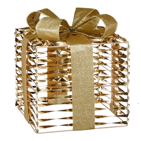 Cadeau champagne 20 x 20 x 22cm