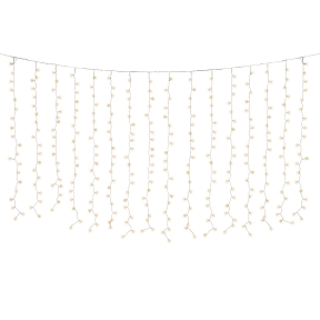 Rideau led effet flash blanc chaud 200 x 200cm