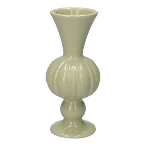 Vase céramique "celia" vert ø6 ht 16cm