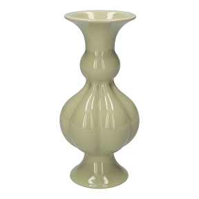 Vase céramique "celia" vert ø6.5 ht 16.5cm