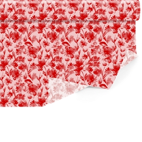 Bobine clayrbrill florissant rouge 0.80 x 40m