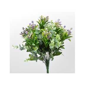 Piquet buis eucalyptus fleuri purple