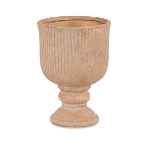 Vase céramique patiné or ø20.5 ht 29cm