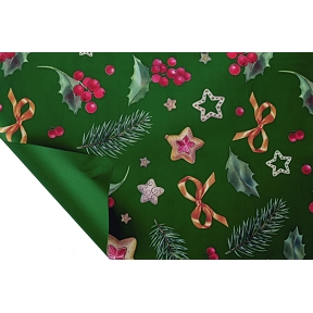 Bobine perla composition vert sapin 0.80 x 40m