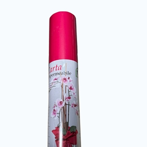 Bobine papier imperméable fuchsia 75cm x 20m