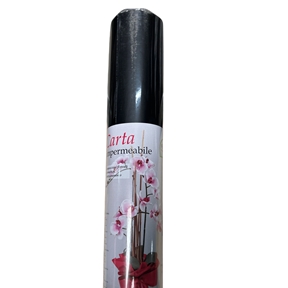 Bobine papier imperméable noir 75cm x 20m
