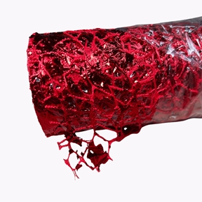 Bobine filet rouge brillant 48cm x 5m