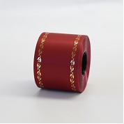 Ruban deuil eternity bordeaux 75 mm x 50 m 