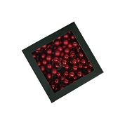 Boules verre rouge combi ø 20 mm (x144)