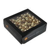 Boules verre or combi ø 30 mm (x72)