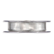 Ruban taffetas uni argent métal 16mm x 20m