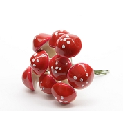 Champignons rouges 25mm (x144)
