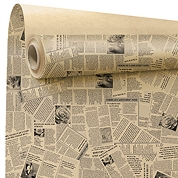 Bobine kraft imprime news naturel 0.80 x 40m
