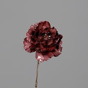 Pivoine Rigide Rose Fonce 55 Cm