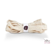 Ruban laine blanc 6-8mm x 5m