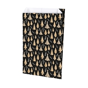 Sac kraft imprimé woody or 34 x 39.5 (x50)
