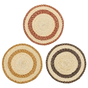 1 set de table corde couleur ø 35cm