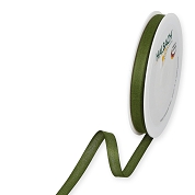 Ruban déco coton vert 10mm x 25m