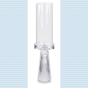 Chandelier verre Ht 36cm