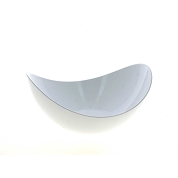 Coupe bol résine blanc 24.5 x 22 ht 11cm