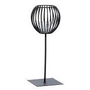 Photophore métal noir pino ht 55cm