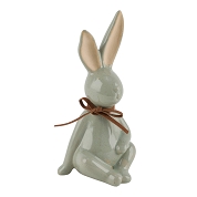 Lapin céramique 5.5 x 5 ht 11.5cm