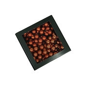 Boules verre mandarine ø 20 mm (x144)