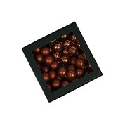 Boules verre mandarine ø 30 mm (x72)