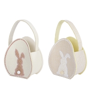 1 x Sac feutrine motif lapin 7.5 x 14 ht 15.5cm