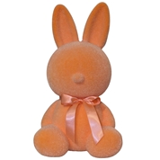 Lapin à poser pêche ht 40 cm