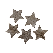 Etoile bois naturel 4.5cm x 100