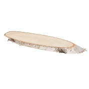 Tranche bois ovale 9-11 x 25 ht 1.5cm