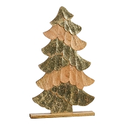 Sapin bois sur socle naturel-champagne