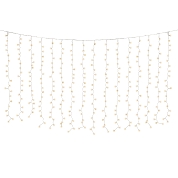 Rideau led effet flash blanc chaud 200 x 200cm