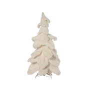 Sapin fourrure blanc ø80 ht 130cm