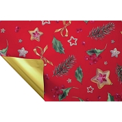 Bobine perla composition rouge 0.80 x 40 m